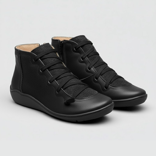Jacob | Men’s Cosy Lined Ankle Boot Black