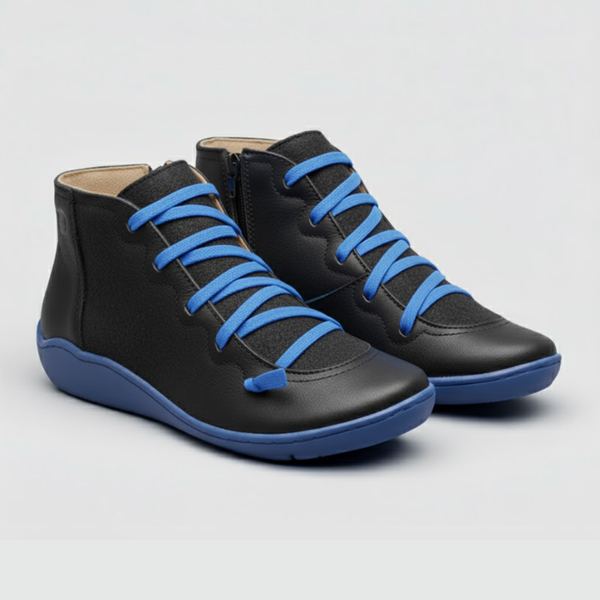 Jacob | Men’s Cosy Lined Ankle Boot Blue