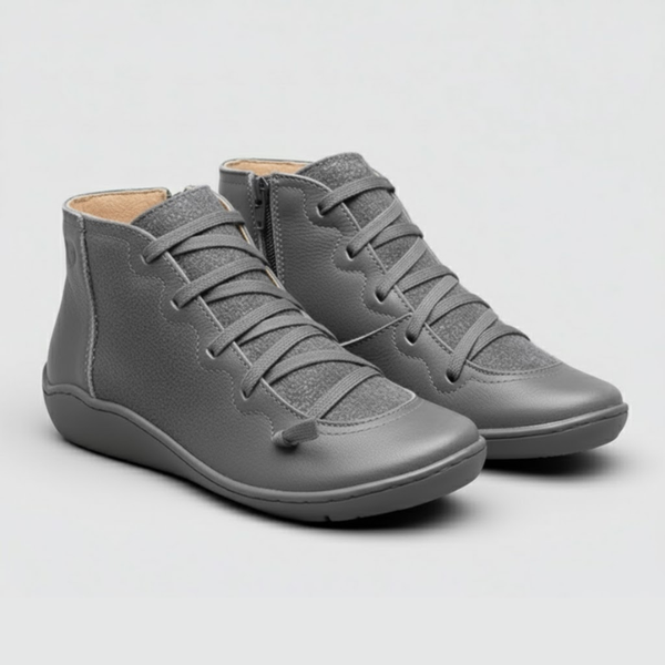 Jacob | Men’s Cosy Lined Ankle Boot Grey