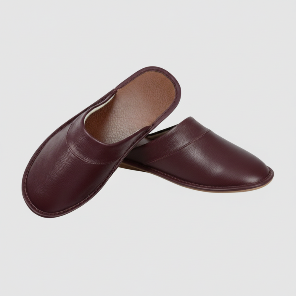 Jamie | Men’s Slip-On Indoor Slippers Brown