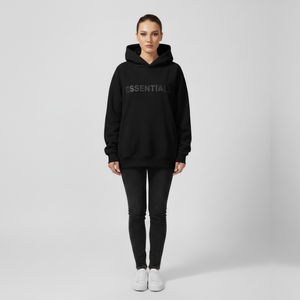 Jasmine | Women’s Hoodie with Pocket Black