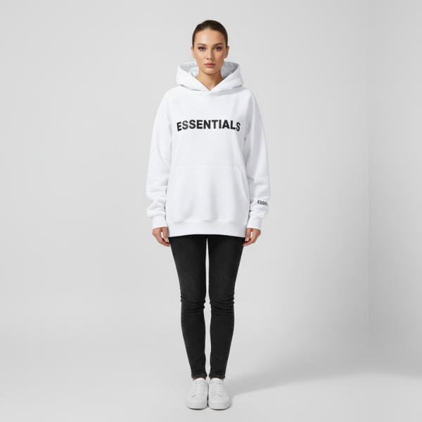 Jasmine | Women’s Hoodie with Pocket White