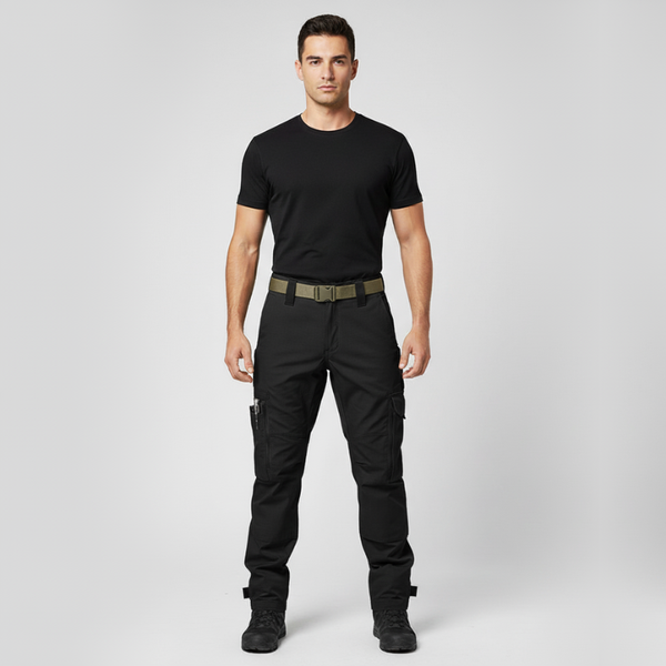 Joel | Men’s Cargo Pants Black