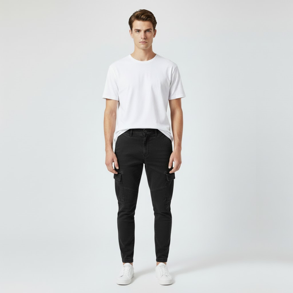 Joseph | Men’s Cargo Trousers Black