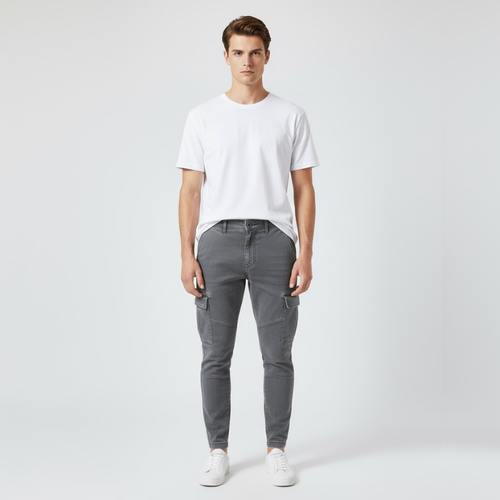 Joseph | Men’s Cargo Trousers Grey