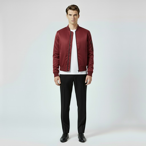 Joshua | Men’s Lightweight Handmade Jacket Red