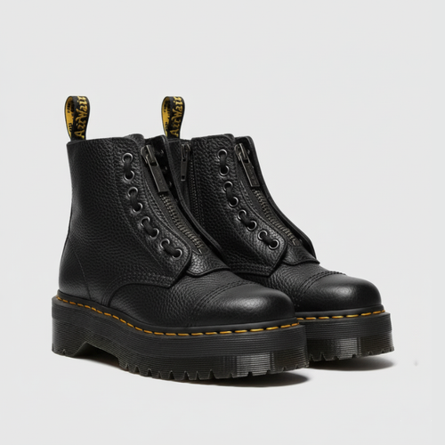 Leah | Women’s Black Ankle Boots 10