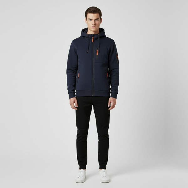 Leo | Men’s Casual Hoodie Marine