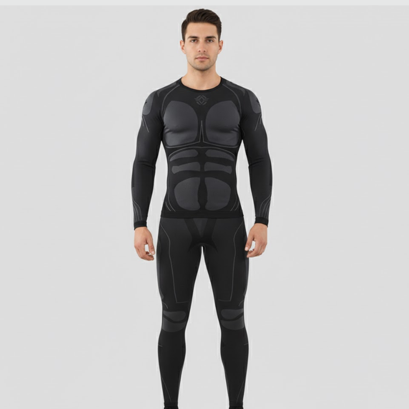 Lewis | Men’s Functional Thermal Underwear Black
