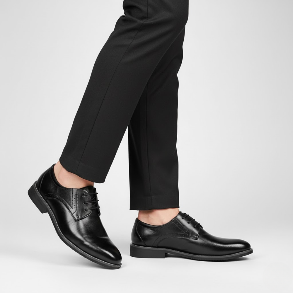 Logan | Men’s Orthopaedic Oxford Shoes Black