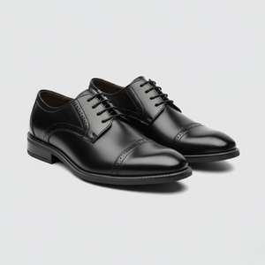 Logan | Men’s Orthopaedic Oxford Shoes Black