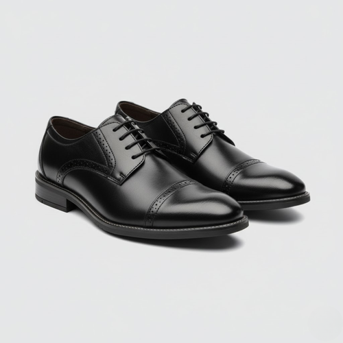 Logan | Men’s Orthopaedic Oxford Shoes Black