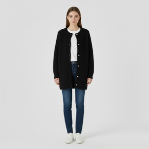 Lola | Women’s Refined Knit Cardigan Black