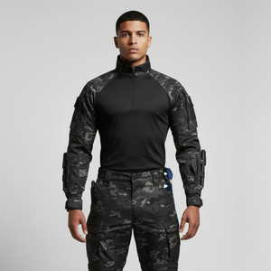Louis | Men’s Camo Tactical Uniform Black