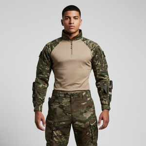 Louis | Men’s Camo Tactical Uniform Dark green