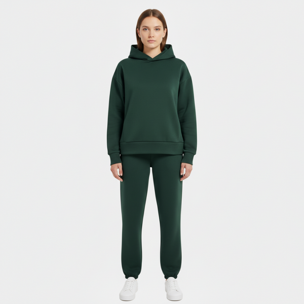 Lydia | Women's Tracksuit Set Dark Green