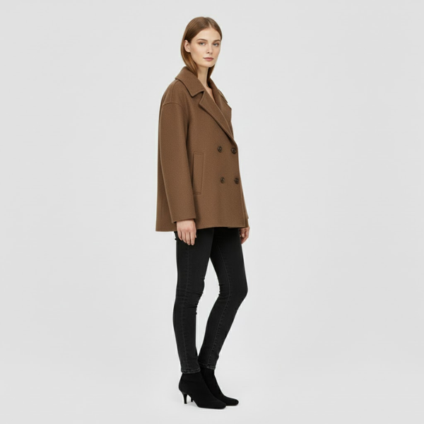 Millie | Women’s Short Double-Breasted Coat