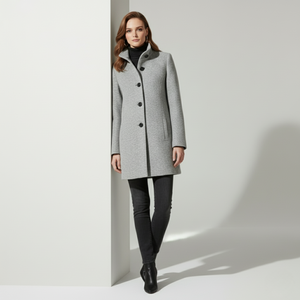 Mollie | Women's Button Fastening Coat