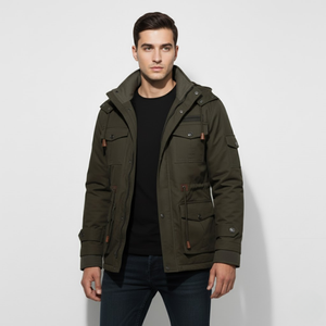 Muhammad | Men’s Multi-Pocket Military Jacket