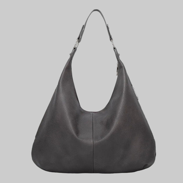 Natalie | Women’s Hobo Shoulder Bag Grey