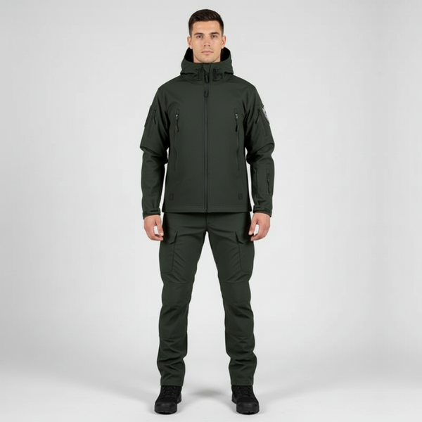 Roman | Men's Waterproof Jacket & Trousers Set Green