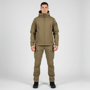 Roman | Men's Waterproof Jacket & Trousers Set Khaki