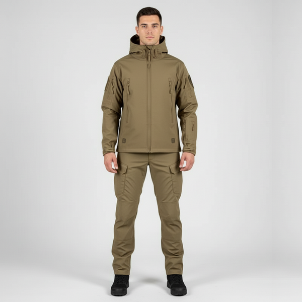 Roman | Men's Waterproof Jacket & Trousers Set Khaki
