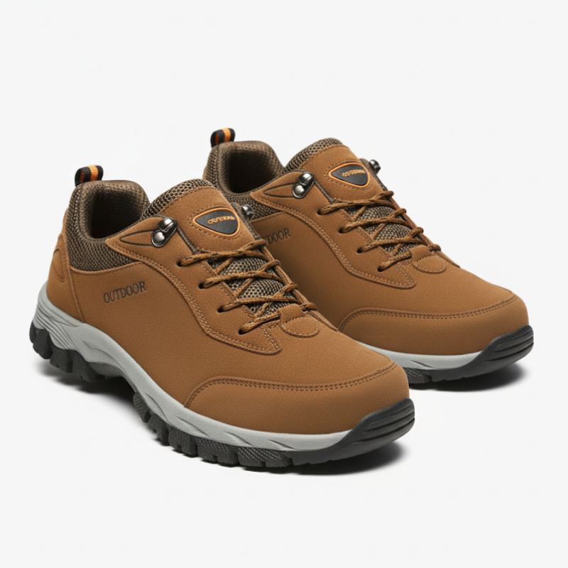 Rory | Men’s Orthopaedic Walking Shoes Brown