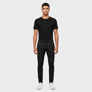 Ryan | Men’s Soft Daily Pants Black