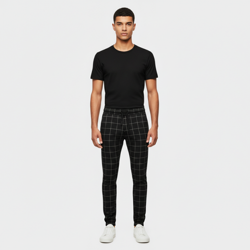 Ryan | Men’s Soft Daily Pants Black
