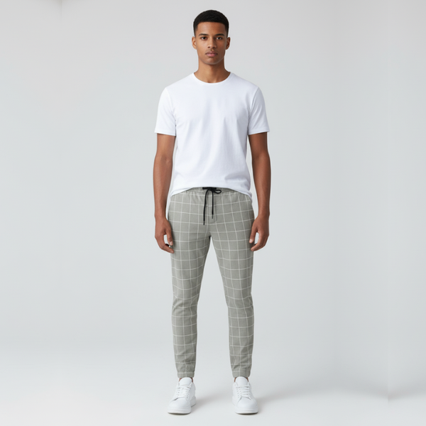 Ryan | Men’s Soft Daily Pants Grey