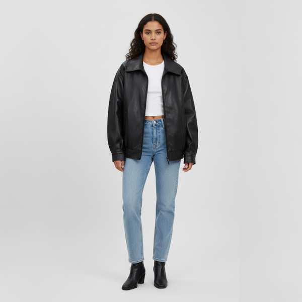 Skye | Women’s Oversized Jacket Black