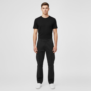 Teddy | Men’s Diego Cargo Pants Black