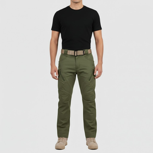 Timon | Men’s Waterproof Multi-Pocket Trousers Green