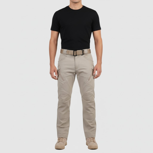 Timon | Men’s Waterproof Multi-Pocket Trousers Khaki