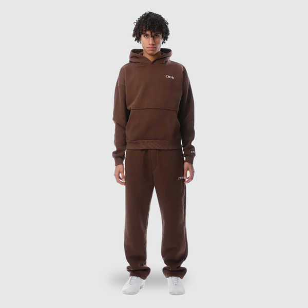 Tyler | Unisex Tracksuit Set Brown