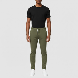 William | Men’s Stretch Trousers Army green