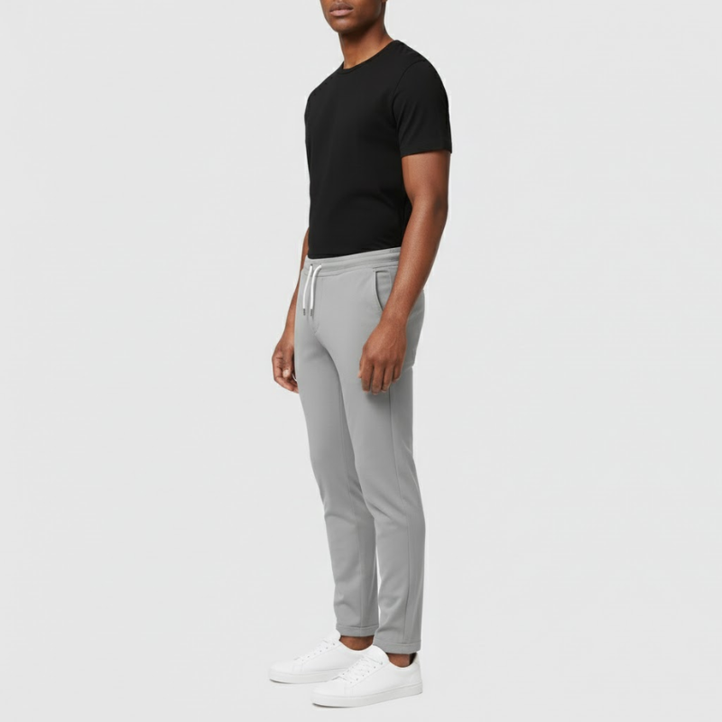 William | Men’s Stretch Trousers Grey