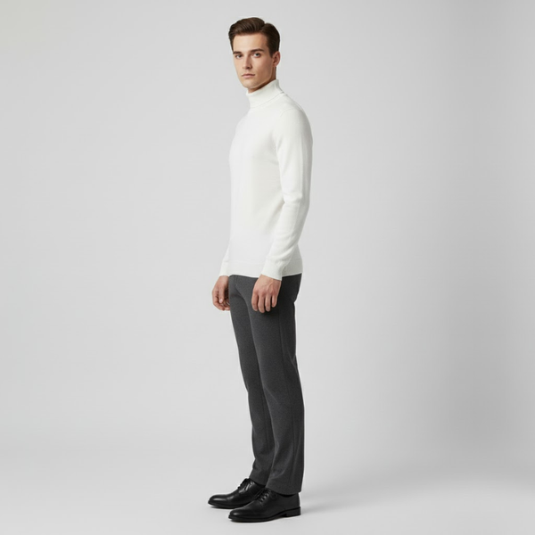 Zachary | Men’s Washable Turtleneck Jacket